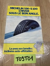 Michelin winter tyre Xm+S 100 advertising catalogue flyer catalogue