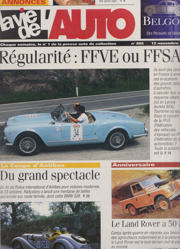 Vie auto n 865 - de, n°865