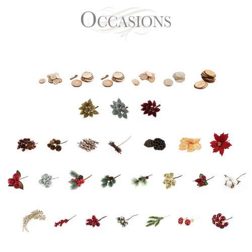 Accessoires couronne noël - accessoires,