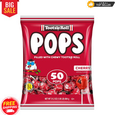Cherry Filled Lollipops – 50