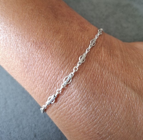 Ancien bracelet argent - ancien, en