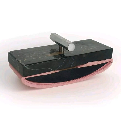 Ancien tampon buvard marbre - ancien,