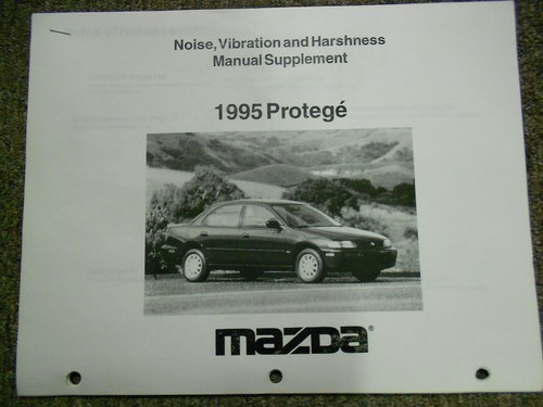 1995 mazda protege bruit - mazda,