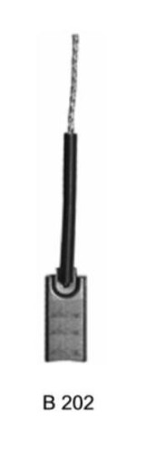 Brosse charbon démarreur - brosse, en