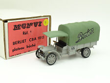 MCMVI 1/50 - Berliet CBA Tarpaulin Tray 1913 Military 1914-18