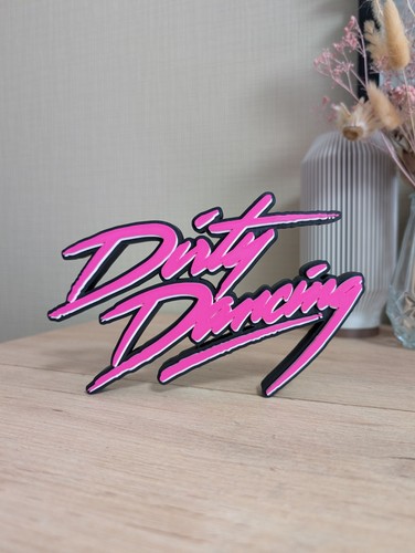 Logo dirty dancing plaque - dirty,