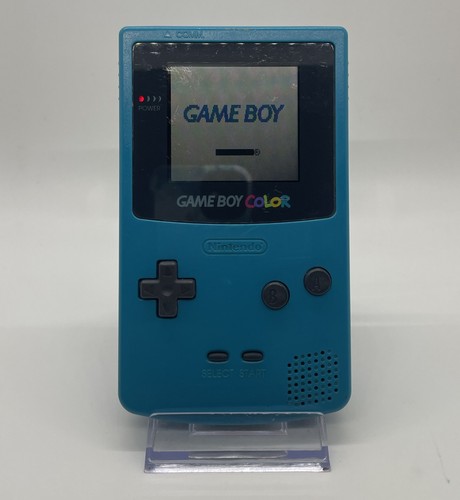 Nintendo gameboy color teal - color,