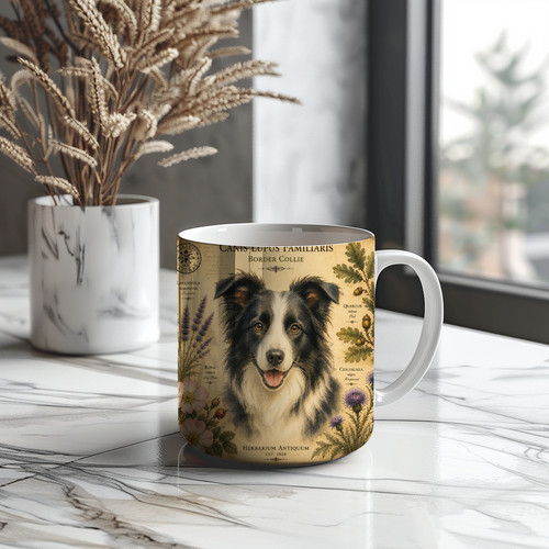 Border collie vintage - border,