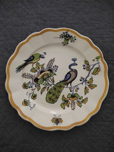 Assiettes rares le paon - 4, "le