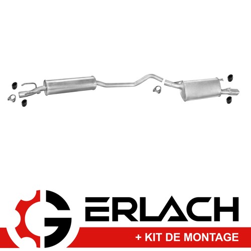 Echappement silencieux pour