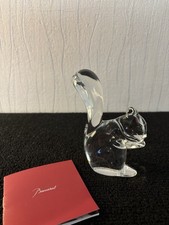 Baccarat Crystal Clear Squirrel