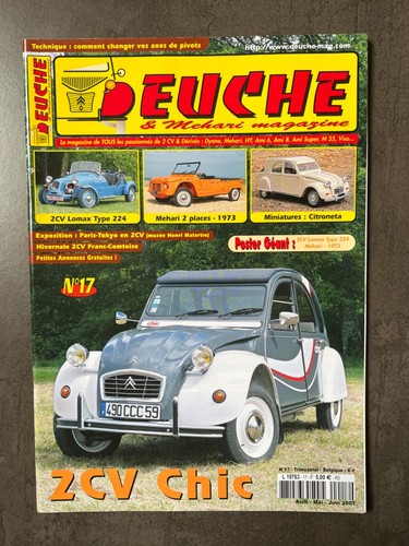 Deuche mehari magazine n 17 - deuche,