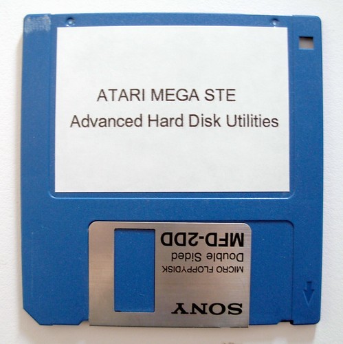 Disquette disk atari - disquette, mega