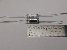 10 Vintage Centralab CRL CPR1000K 1000pF 500VDC 10% Axial Polystyrene Capacitors