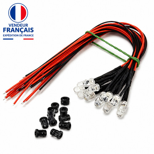 10x ampoules led diode - ampoules, pré