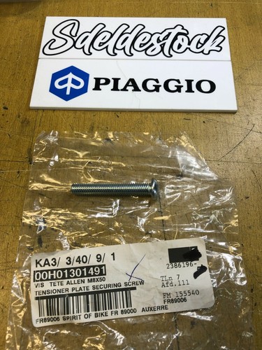 Vis tendeur chaine m8x50 - 1,