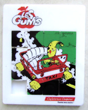 Pousse-pousse Taquin Jeu publicitaire Les Gum's Joe Banana Cafétéria Casino