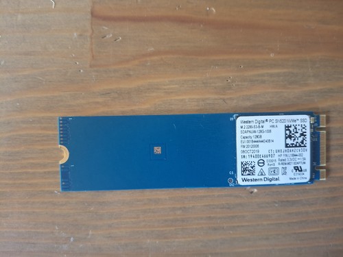 Ssd nvme 128 western - ssd,