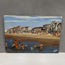 COLOR POSTCARD LA COTE D'OPALE - BRAY - DUNES - NORTH LA PLAGE ET LE FRONT DE M