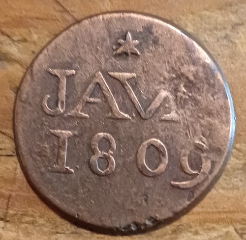 Napoleonide java 1809 duit - c1,
