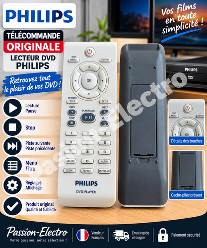 Télécommande originale - télécommande,