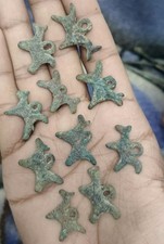 Luristan Ancient Horse Animal Pendants 1200BC AUTHENTIC LOT OF 10