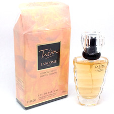 LANCôME Trésôr Eau de parfum 15ML édition limitée Vaporisateur remplissable NEUF