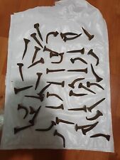 OLD LOT OF 41 NUMBERED NAILS CROSS RAILWAY SNCF