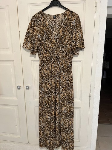 Robe longue léopard taille - longue,