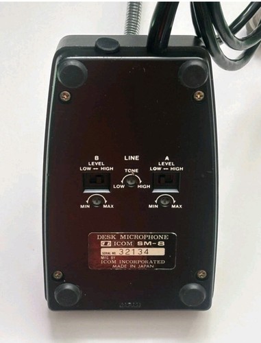 Icom deluxe desktop mic - icom, sm-8