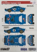 Décal Studio27 Lancia Stratos