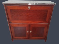 Secretaire Style Luigi XV En Acajou Integro Original De D'Époque 900'