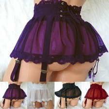 Sexy Femmes Costume Plissé