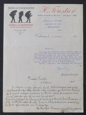 ORLEANS 1922 WOOD & FOREST COAL INVOICE illustrated 76