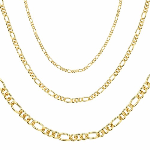 Collier plaqué figaro - collier,