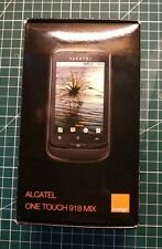 Téléphone Portable Alcatel One Touch 918 mix Avec Sa Boîte D'origine.