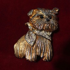 Carven Paris broche vintage n°1989 Yorkshire