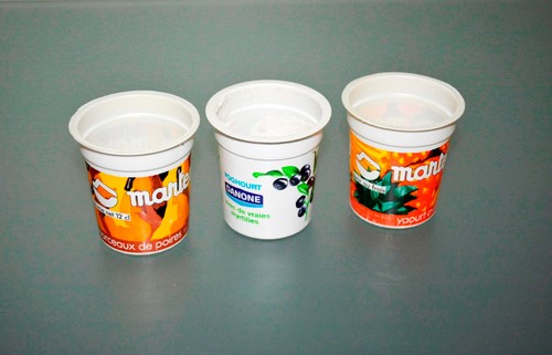 Anciens pots yaourt martens - anciens,