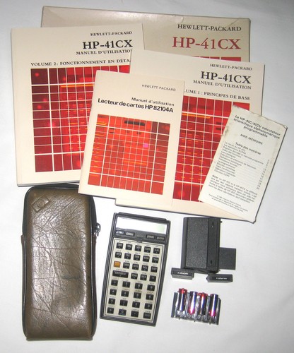Hewlett packard 41cx - packard, hp-41cx
