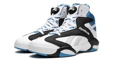 Men's Reebok Shaq Attaq White/Black/Azure 'Orlando Magic' 2022 Shoe Size: US 8.5