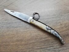 VTG RARE FRENCH VILEBREQUIN THIERS NAVAJA RING-LOCK FOLIDING POCKET KNIFE DAGGER