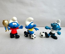 lot 3 figurines Schtroumpfs