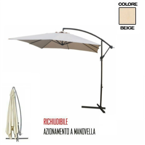Parasol jardin déporté - parasol, À
