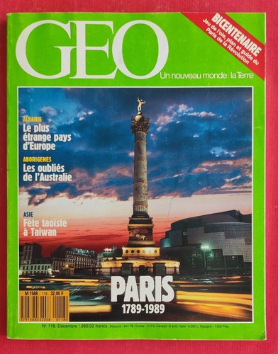 Magazine geo 118 décembre - n°,
