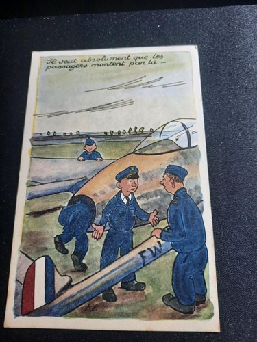 Carte postale humoristique - carte,