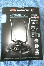 Antenne TV Intérieure Maison Fernsehantenne TV antenna MELICONI AT38 TNT HD BOX