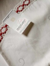 Nappe ronde à broder et