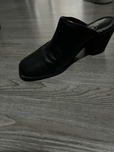 Paire mules talons - À,