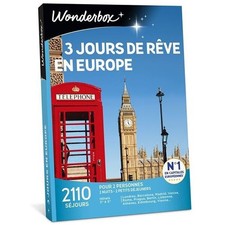 coffret Wonderbox 3 Jours de
