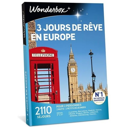 Coffret wonderbox jours de - jours,